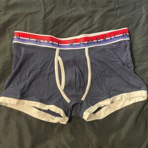 American Eagle Men's Vintage Boxer Brief Trunk Americana Patriotic - Size Medium